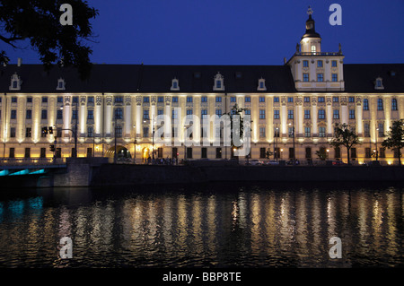 Polonia Wroclaw University Foto Stock