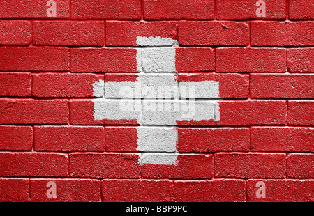 Bandiera della Svizzera Foto Stock