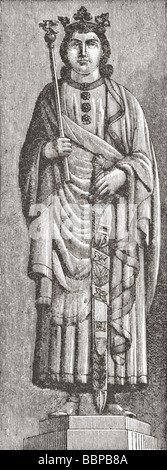 Alfonso X, il saggio, re di Castiglia, dal 1221 al 1284. Foto Stock