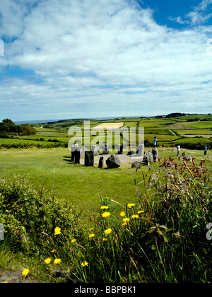 Drombeg Stone Circle Cork Foto Stock