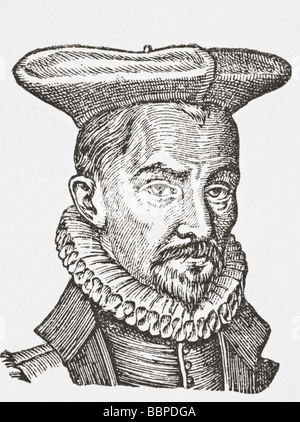 Pierre Pithou alias Petrus Pithoeus, 1539 - 1596. Avvocato e studioso francese. Foto Stock