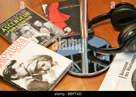 Biblioteca specializzata in pellicole, COLLEGE DE L'ESQUILE, CINEMATHEQUE, Toulouse, haute-Garonne (31), Francia Foto Stock