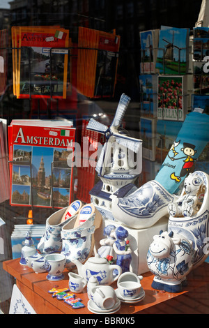 Negozio di souvenir da Amsterdam a Delft CINA, IL NEGOZIO DI NATALE PALACE Foto Stock