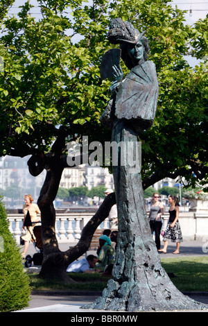 ELIZABETH, chiamato Sissi Imperatrice d'Austria, regina d'Ungheria, Ginevra, Svizzera Foto Stock