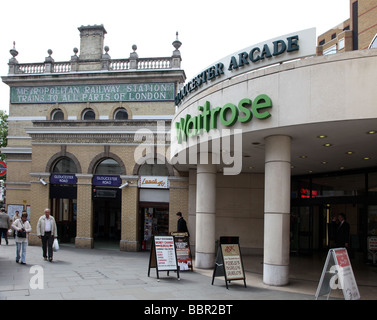 Waitrose di Gloucester Road South Kensington Londra Foto Stock