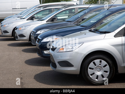 Concessionari auto Ransomes Europark Ipswich Suffolk in Inghilterra Foto Stock