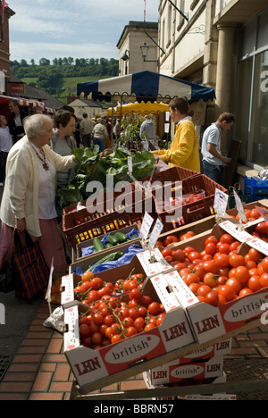 Stroud Mercato degli Agricoltori Foto Stock