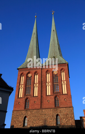 Germania Berlino Nikolaikirche la chiesa di San Nicola Foto Stock