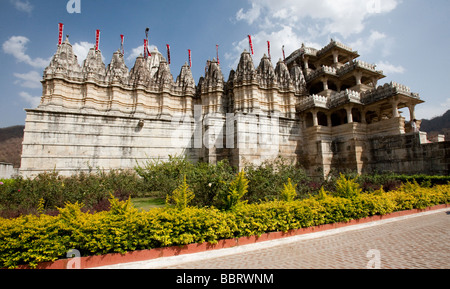 Un tempio Jain In Rajasthan in India Foto Stock