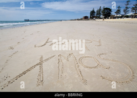 Auguri di Buon Natale da Australia Foto Stock