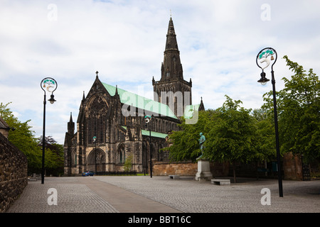 La cattedrale di Glasgow, High Street, Glasgow, Strathclyde in Scozia Foto Stock