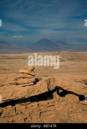 Valle dei dinosauri/Death Valley, il Deserto di Atacama, Cile Foto Stock