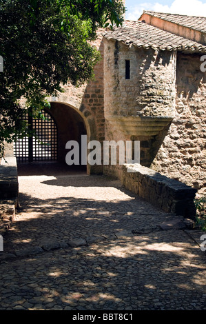 Ingresso di Abbaye duThoronet Foto Stock