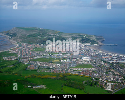 LLandudno e il Great Orme, Galles del Nord, Regno Unito Foto Stock
