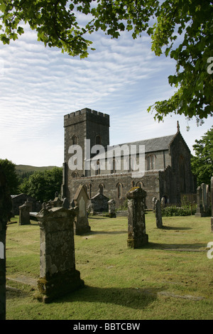 Villaggio di Kilmartin, Scozia. Il XIX secolo costruito Kilmartin chiesa parrocchiale di Kilmartin Glen. Foto Stock