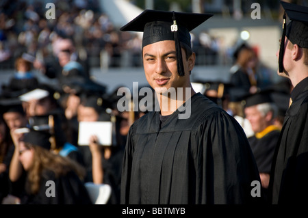 2009 Diploma di scuola superiore ispanica grad latino americane teen adolescente Foto Stock