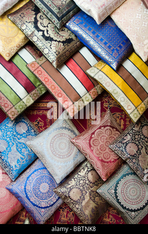 Pila di cuscini Foto Stock
