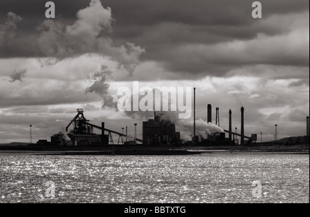 Acciaieria Corus (ora SSI UK), Redcar, Teesside Foto Stock