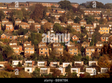 Inghilterra Buckinghamshire High Wycombe Case Foto Stock