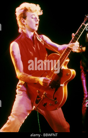 I gatti randagi - noi del gruppo rock con Brian Setzer Foto Stock