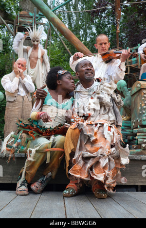 Il Tempest - gioco da William Shakespeare in scena al Regent's Park Open Air Theatre, Londra Foto Stock