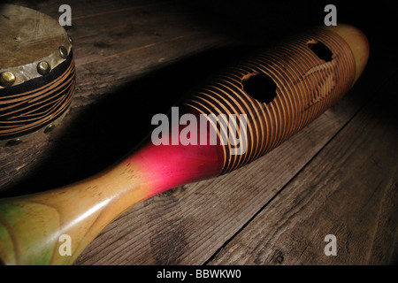 Strumenti musicali a percussione. Foto Stock