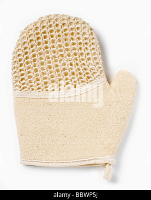 Guanto da bagno Foto Stock