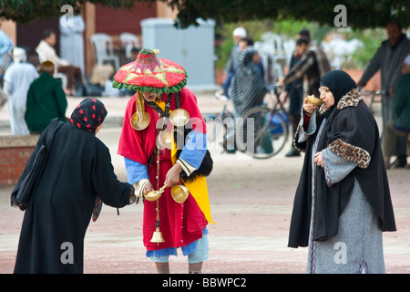 Guerrab o vettore acqua in taroudant Marocco Foto Stock