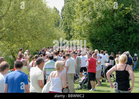 Gara per la vita Gloucester Park Basildon Essex 2009 Foto Stock