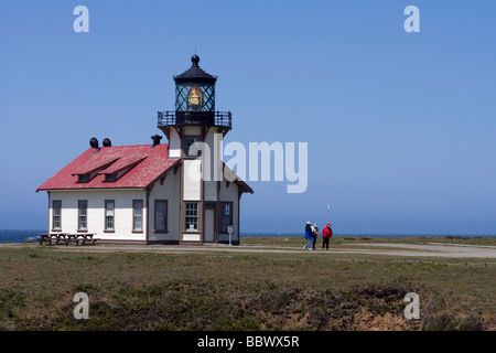 Punto Cabrillo faro sul nord della California Coast, mendocino, CA, Stati Uniti d'America, America del Nord Foto Stock