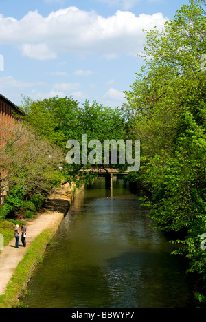 C E O Canal Georgetown a Washington DC alzaia Escursioni Bici Chesapeake e Ohio Canal Foto Stock