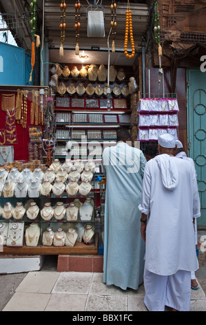 Jeddah al souq Alawi nel vecchio centro della città Foto Stock