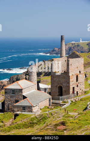 Rebbio Geevor mine vicino Pendeen Cornwall Regno Unito Foto Stock