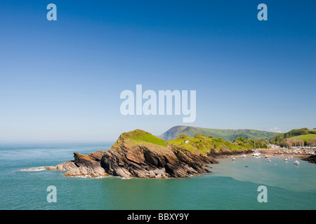 Classe Watermouth cove sulla North Devon Coast vicino a Ilfracombe Regno Unito Foto Stock
