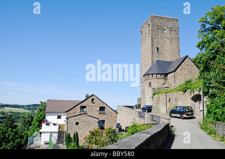 Il castello di Blankenstein, Hattingen, Renania settentrionale-Vestfalia, Germania, Europa Foto Stock