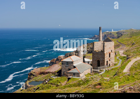 Rebbio Geevor mine vicino Pendeen Cornwall Regno Unito Foto Stock