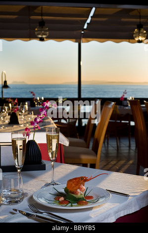 L'aragosta in un ristorante Foto Stock