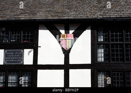 Il Tribunale vecchio Ruthin Clwyd North Wales UK Foto Stock