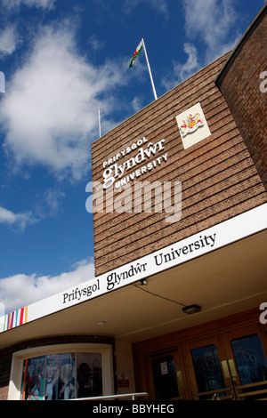 Prifysgol Gianfranco Università Wrexham Clwyd North Wales UK Foto Stock