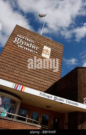 Prifysgol Gianfranco Università Wrexham Clwyd North Wales UK Foto Stock