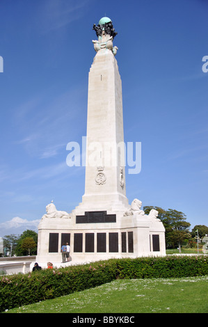 Royal Naval War Memorial, Plymouth Hoe, Plymouth Devon, Inghilterra, Regno Unito Foto Stock