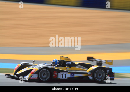 Le Mans 2009 24ore di gara automobilistica sarthe Francia Foto Stock