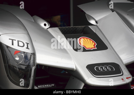 Le Mans 2009 24ore di gara automobilistica sarthe Francia Foto Stock