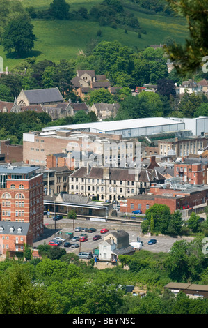 Stroud Railway Station, Gloucestershire, Inghilterra Regno Unito Foto Stock