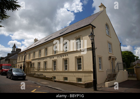 Xviii secolo gracehill vecchia scuola e villaggio un insediamento moravo nella contea di Antrim Irlanda del Nord Regno Unito Foto Stock