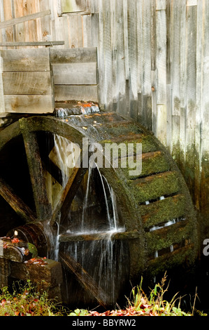 Cavo gristmill mulino, Cades Cove, Great Smoky Mountians Parco Nazionale Foto Stock