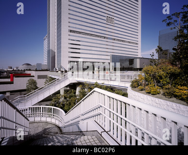 Moderno business Park a Tokyo, Giappone. Foto Stock