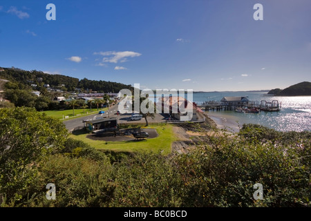 Paihia, Bay of Islands, Northland e Nuova Zelanda Foto Stock