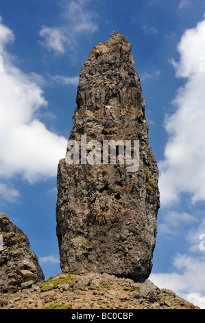 Il vecchio uomo di Storr. Il Storr, Trotternish, Isola di Skye, Ebridi Interne, Scotland, Regno Unito, Europa. Foto Stock