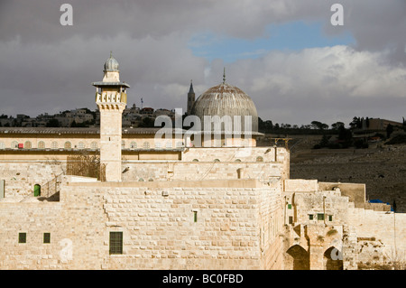 Moschea Al Aqsa Gerusalemme Israele Foto Stock